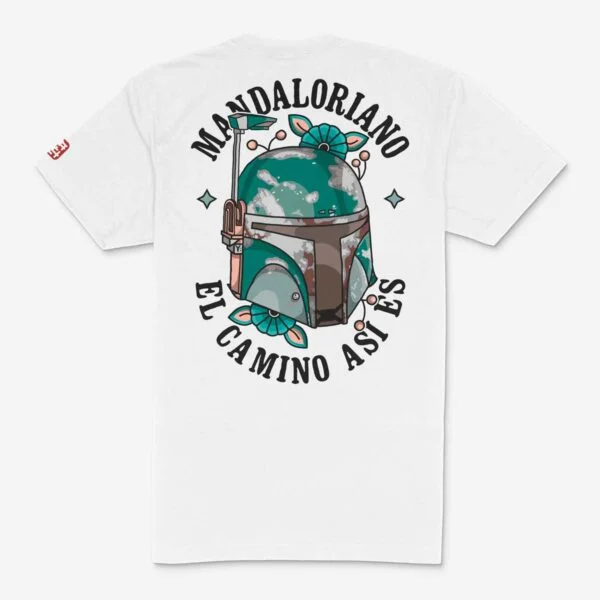 Camiseta MANDALORIAN Tattoo Unisex Espalda