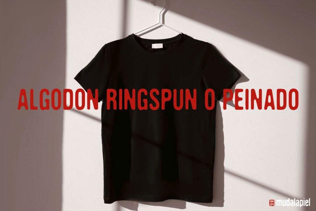 Camisetas con Algodón Peinado y Algodón Ringspun